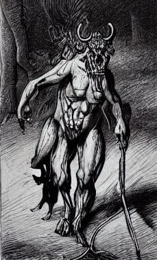 interpretation of what a demon looks like